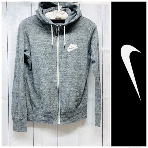 womens grey nike jumper l
